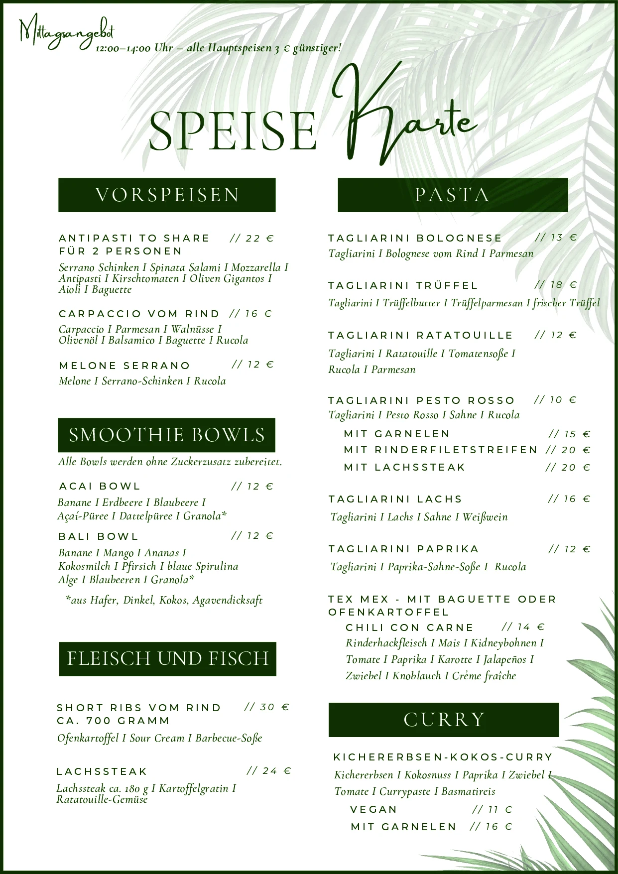 Eden01 Speisekarte Seite 1